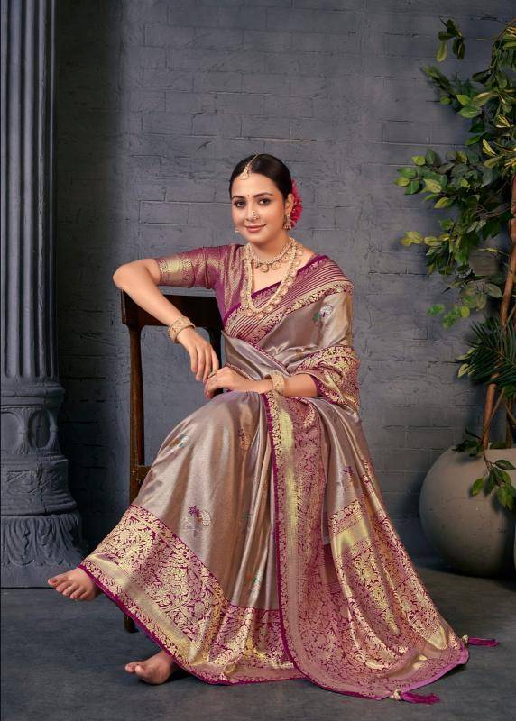 Bhagya laxmi zarkaashi kalika Wholesale saree manufacturers in Mumbai